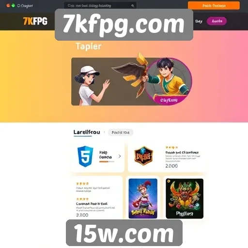 Análise da interface do usuário em 7kfpg.com