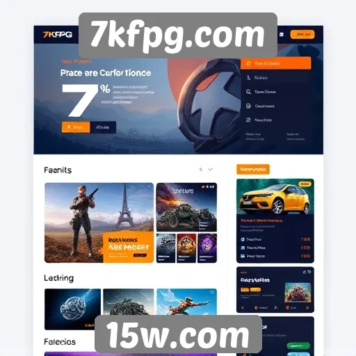 Avaliação da interface do usuário do site 7kfpg.com